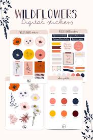 The goodnotes sticker books feature 1137 stickers that are easily copiable to any documents in goodnotes. Wildflowers Digital Stickers Hand Drawn Journal Stickers Digital Sticker Pack Goodnotes Png Digital Sticker Planner Stickers Journal Stickers