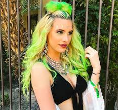As it turns to light green there can appear some discreet pastel green shades. Could This Lit Neon Hair Trend From Coachella Become The Next Big Thing
