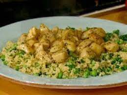 Maybe you would like to learn more about one of these? Lemon Poppy Chicken With Sweet Pea Mint Couscous Rachael Ray Show