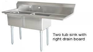 america 25257 two compartment pot sink