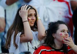 England fans despair after italy equalise in the paddypark fanzone beside the river tyne, newcastle, watching the euro 2020 final. Kg2tpqggpj2b6m