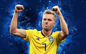 Bengt ulf sebastian larsson is a swedish professional footballer who plays as a midfielder for allsvenskan club aik and the sweden national. Download Wallpapers 4k Sebastian Larsson Abstract Art Sweden National Team Fan Art Larsson Soccer Footballers Neon Lights Swedish Football Team For Desktop Free Pictures For Desktop Free