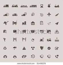 Logistic Distribution Call Center Service And Transportation Delivery Icon Set Design Create By Vector Icon Set Design Logistic Distribution Call Center