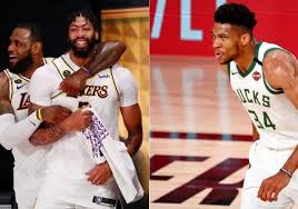 Los angeles lakers star anthony davis was on the losing end of a game against reigning nba mvp giannis antetokounmpo and the milwaukee bucks the lakers star bolted up the court, outrunning antetokounmpo on the break. Giannis Antetokounmpo Archives Page 3 Of 11 The Sportsrush