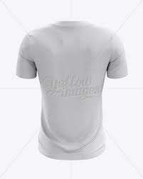 Crew Neck Soccer T Shirt Mockup Back View In Apparel Mockups On Yellow Images Object Mockups Clothing Mockup Tshirt Mockup Shirt Mockup