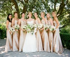 Ten Best Champagne Bridesmaid Dresses For Your Wedding Champagne Bridesmaid Dresses Bridesmaid Dresses Strapless Champagne Colored Bridesmaid Dresses