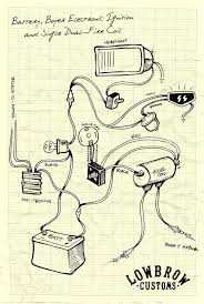 An ignition armature must be set at a precise distance from the flywheel. Lowbrow Customs Motorcycle Wiring Diagram Boyer Electronic Ignition And Single Dual Fire Coil Motorcycle Wiring Motorcycle Diy Triumph Bobber