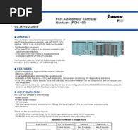 General Specifications: FCN Autonomous Controller Hardware ...