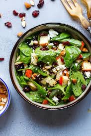 Maybe you would like to learn more about one of these? Apple Feta Spinach Salad Recipe Healthy Spinach Salad Recipe Eatwell101