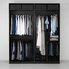 .wardrobe armoire white and obtain discount for ikea aneboda wardrobe armoire we provide best item most reasonable prices product link on twitter: Pax Wardrobe Black Brown Undredal Black Ikea Pax Wardrobe Ikea Pax Wardrobe At Home Furniture Store