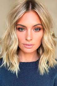 50 Chic Medium Length Layered Haircuts For A Trendy Look Short Hair Waves Short Wavy Hair Hair Lengths