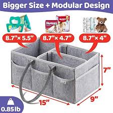 Amazonsmile Putska Baby Diaper Caddy Organizer Portable Holder Bag For Changing Table And Car Nursery Essentials Diaper Caddy Caddy Organizer Baby Diapers