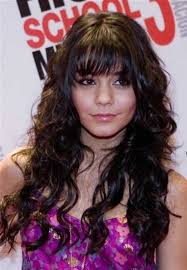 What you need now arrange yourself in front of a mirror. Bangs With Curly Hair Round Face Fashion Belief Hairstyles With Bangs Long Hair With Bangs Curly Hair Styles