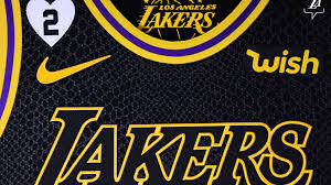 Shop the officially licensed lakers basketball jerseys from nike, as well as fanatics nba jerseys in replica fastbreak styles for sale for men, women and youth fans. Lakers Honor Kobe Bryant With Black Mamba Jerseys Gigi Bryant Patch Nba Com