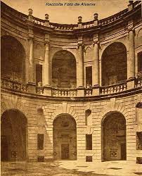 1940 Caprarola Palazzo Farnese Cortile Foto Anderson Historical Architecture Classical Architecture Architecture