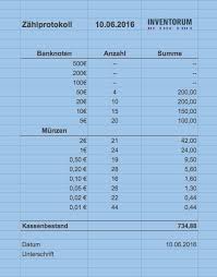 Indografik Zur Kassenprufung Wie Sieht Ein Zahlprotokoll Aus Kassenbuch Kassenbuch Fuhren Buchfuhrung