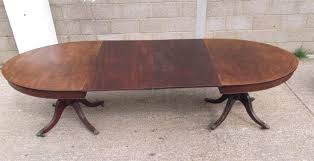 Shop wayfair for the best dining table that seats 12. Large Antique Georgian Table Regency Revival Twin Pedestal Extending Mahogany Dining Table To Seat 12 People