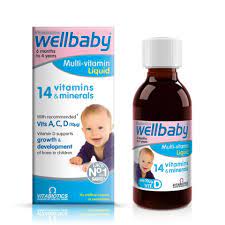 Smartypants baby multi & dha liquid multivitamin: Vitabiotics Wellbaby Infant Liquid 150ml Connective Pharma Ltd