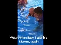 Water Babies Lesson 2 See Baby J Swim Underwater Just Shows How Natural It Is For The Little Ones To Baby Swimming Lessons Baby Swimming Classes Swim Lessons