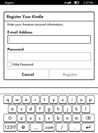 Navigate to the kindle sign in page. How To Register Your Kindle Paperwhite Dummies