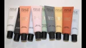 makeup forever step one primers review