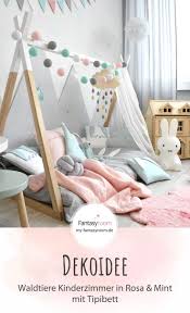 Waldtiere Zimmer Mit Tipibett Bei Fantasyroom Online Kaufen Tipi Bett Kinderzimmer Kinder Zimmer