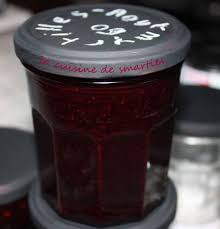 Confiture De Myrtilles Au Thermomix La Cuisine De Smarties Confiture Myrtille Confiture Myrtille