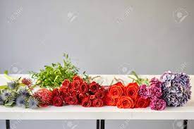 Maybe you would like to learn more about one of these? Flowers Bunch Set For Home Fresh Cut Flowers For Decoration Stock Photo Picture And Royalty Free Image Image 166111787