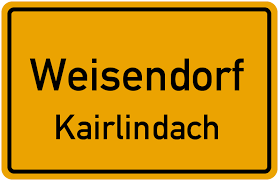 Weisendorf Kairlindach Straßenverzeichnis: Straßen in Kairlindach