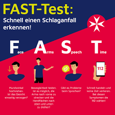 Johanniter Unfall Hilfe E V Landesverband Niedersachsen Bremen Habe Ich Einen Schlaganfall Der Sogenannte F A S T Test Hilft Erste Anzeichen Zu Erkennen Bei Sich Selbst Oder Bei Anderen Personen Laut Der Stiftung Deutsche Schlaganfall Hilfe Ist