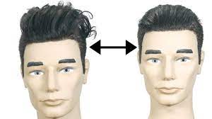 How to slick back different types of hair. How To Slick Back Wavy Hair Thesalonguy Youtube