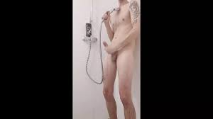 Showering with Big Cock and Being Live: Austrian Gay Amateur Porn
