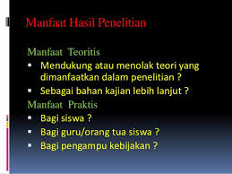 Jadi, penelitian terapan lebih bersifat praktis dan aplikatif karena penelitian ini berangkat dari sebuah. Contoh Manfaat Teoritis Dan Praktis Dalam Skripsi Kumpulan Berbagai Skripsi