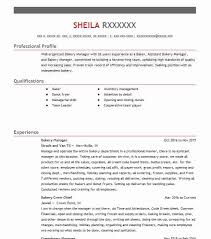 baking assistant cv december 2020