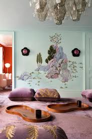 India Mahdavi S New De Gournay Wallpaper Led Us To An Unexpected Color Combo Home Decor De Gournay Wallpaper Decor