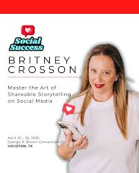 So proud to know Britney Crosson and thrilled to be seeing her and other…