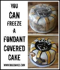 Can You Freeze A Fondant Decorated Cake Rose Bakes