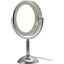Find great deals on ebay for makeup mirror with lights. 1x 7x Round 6 Inch S Table Top Lighted Makeup Mirror Best Buy Canada