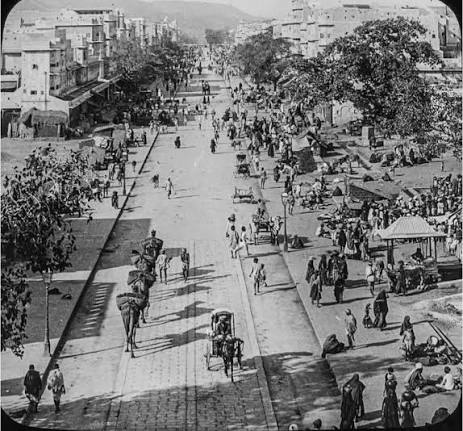 Main street of Jaipur— 1906.