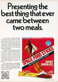 The space age influenced all aspects of pop culture, from fashion to food. Space Food Sticks The 1970s Nasa Snack To Plug The Gap Flashbak