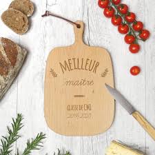 Planche A Decouper Meilleure Maitresse A Personnaliser Achat Planche De Service 27cm Personnalisee Cadeau Maestro Planche A Decouper Cadeaux Fin D Annee Planche