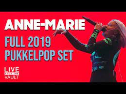 In 2019 heeft de vennootschap achter pukkelpop ruim 1,2 miljoen euro winst gemaakt. Anne Marie Pukkelpop 2019 Full Set Live From The Vault Youtube
