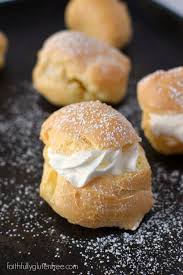 Remove half the pastry from the cling film. Gluten Free Cream Puffs Video Faithfully Gluten Free