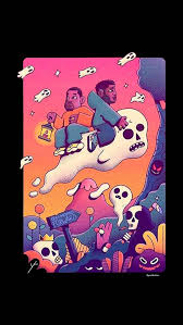 Kids See Ghost Kid Cudi Wallpaper Hip Hop Artwork Hip Hop Art