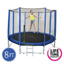 Amazon.Com : Tiktun Pro Trampoline With Safety Enclosure, 8Ft 10Ft 12Ft  14Ft 15Ft 16Ft Heavy Duty Jumping Mat And Spring Cover Padding For Kids And  Adults(8Ft), Black : Sports & Outdoors