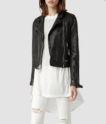 All Saints Conroy Leather Biker Jacket Sizing Potential Purchase All Saints Leather Jacket Biker Jacket Leather Biker Jacket