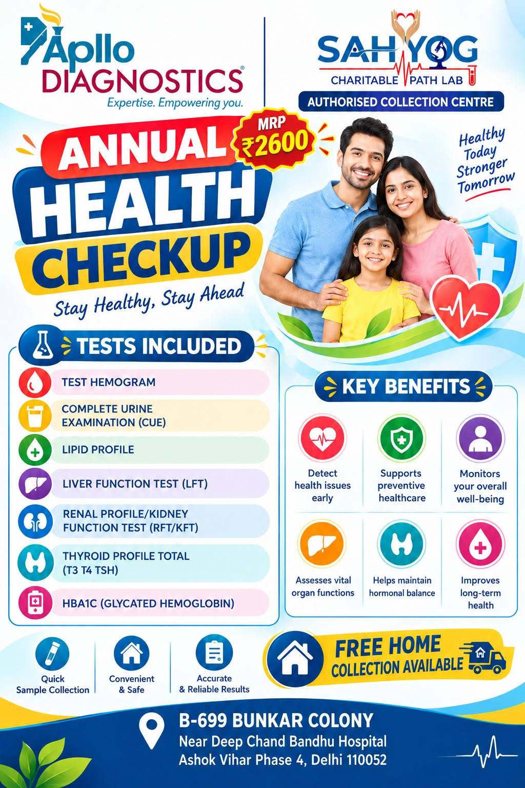 APOLLO ANNUAL HEALTH CHECKUP product image