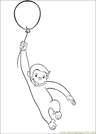 Free coloring pages for kids favorite cartoon characters curious george, monkey coloring pictures Curious George Coloring Pages Printable Printable Coloring Page Curious Geo Birthday Coloring Pages Curious George Coloring Pages Curious George Birthday