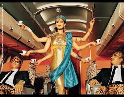 Lavazza 2006 November December Flight Attendant Humor Air India Flight Attendant