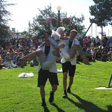 The silver starlets is an all female aerial acrobatic show. 7cu4ueccnlgksm